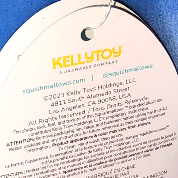 STITCH 🥳 Disney's Birthday Party Stitch Original Squishmallow by Kelly Toy NWT - Picture 8 of 10